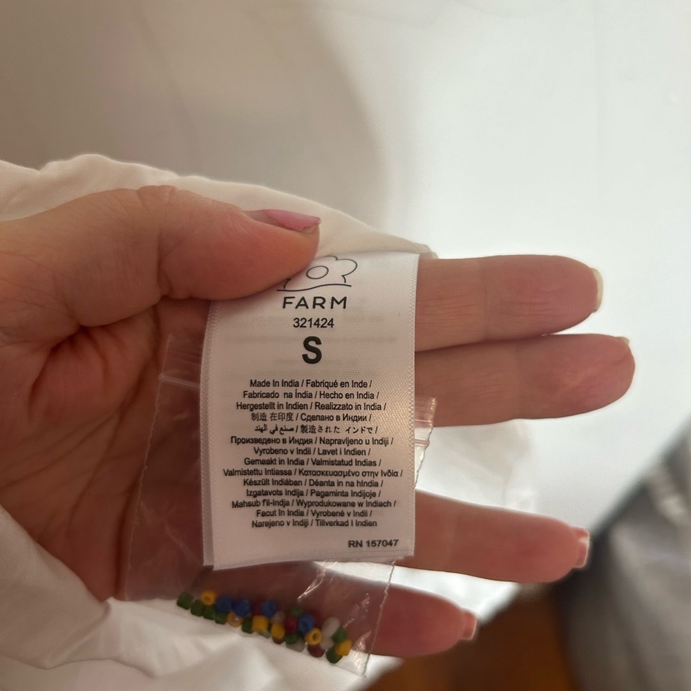 NWT FARM Rio Tropical Destination Kimono Sleeve midi dress - Picture 7 of 10